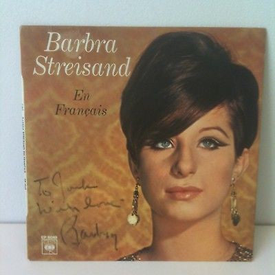 Barbra Streisand Original Autograph