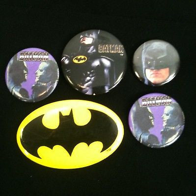 5 Batman Pinback Buttons #41