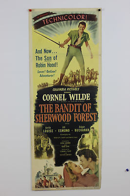 Bandit of Sherwood Forrest Original Movie Poster 1946