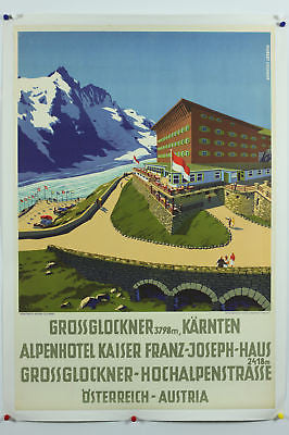 Austria Original Vintage Travel Poster 1950