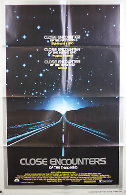 Close Encounters of Third Kind Original Movie Poster 27x41"