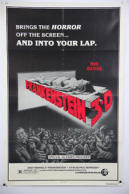 Andy Warhol's Frankenstein 3D Original Movie Poster