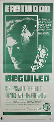 Beguiled Eastwood Australian Original Movie Poster