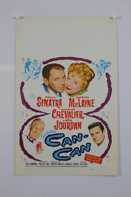Sinatra Can-Can Original Movie Poster 14x22"