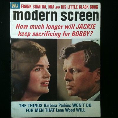 Modern Screen Magazine 1966 Jackie Kennedy, Monkees #53