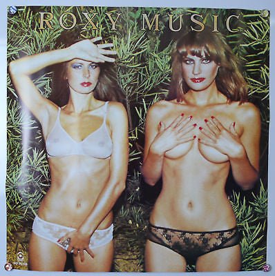 Roxy Music Country Life Banned Original Promo Poster 1974