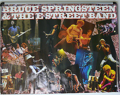 Bruce Springsteen Original Music Promo Poster 1986 Jumbo Size