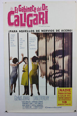 Cabinet of Dr. Caligari 60's  Original Movie Poster